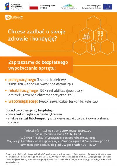 Wypozyczalnia sprzetu mops plakat 1